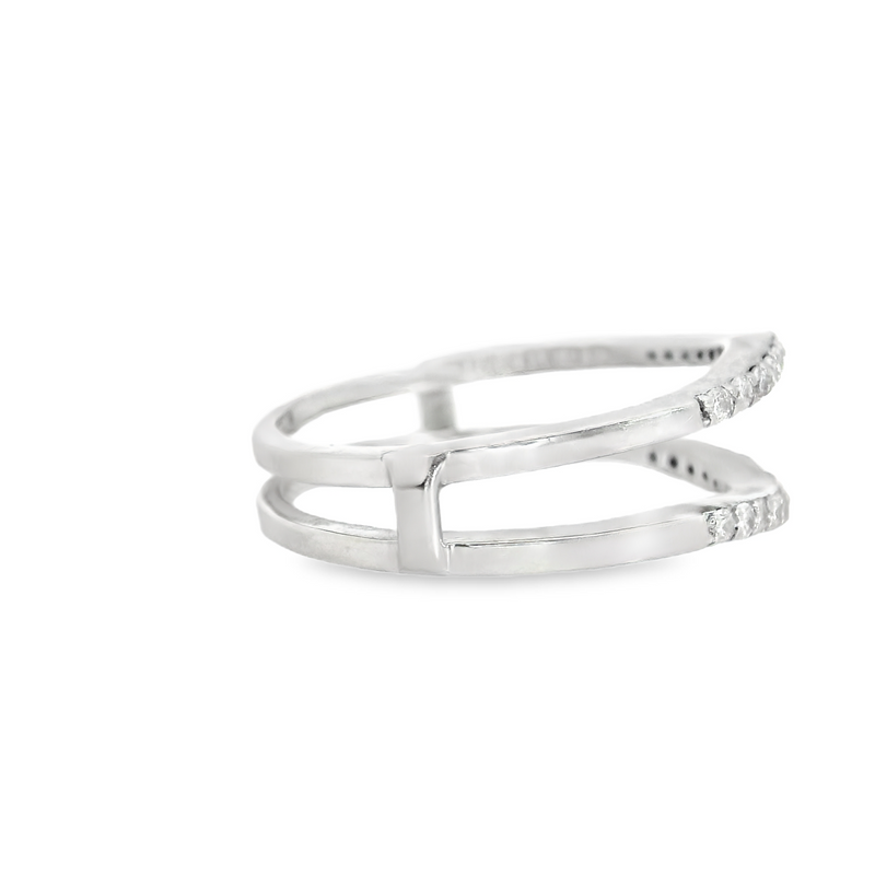 14K WG DIAMOND GUARD