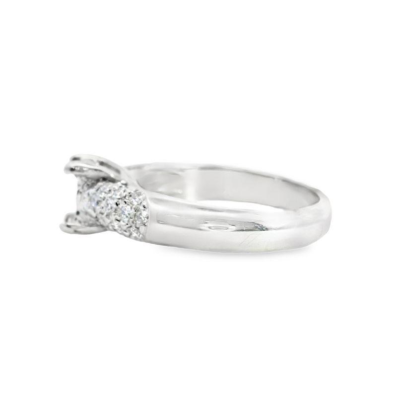 14K WG DIAMOND ENGAGEMENT RING