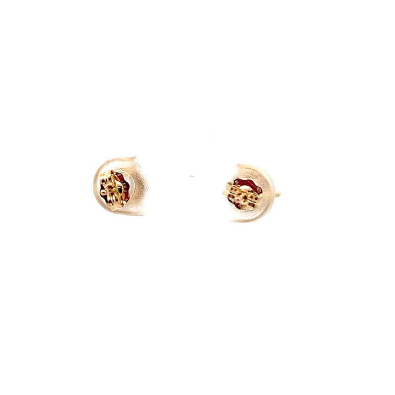 14K YG Lab Grown Diamond Studs