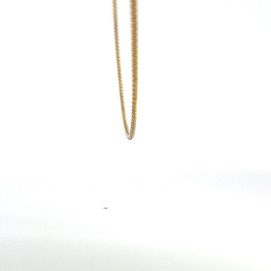 14K YG Box Chain