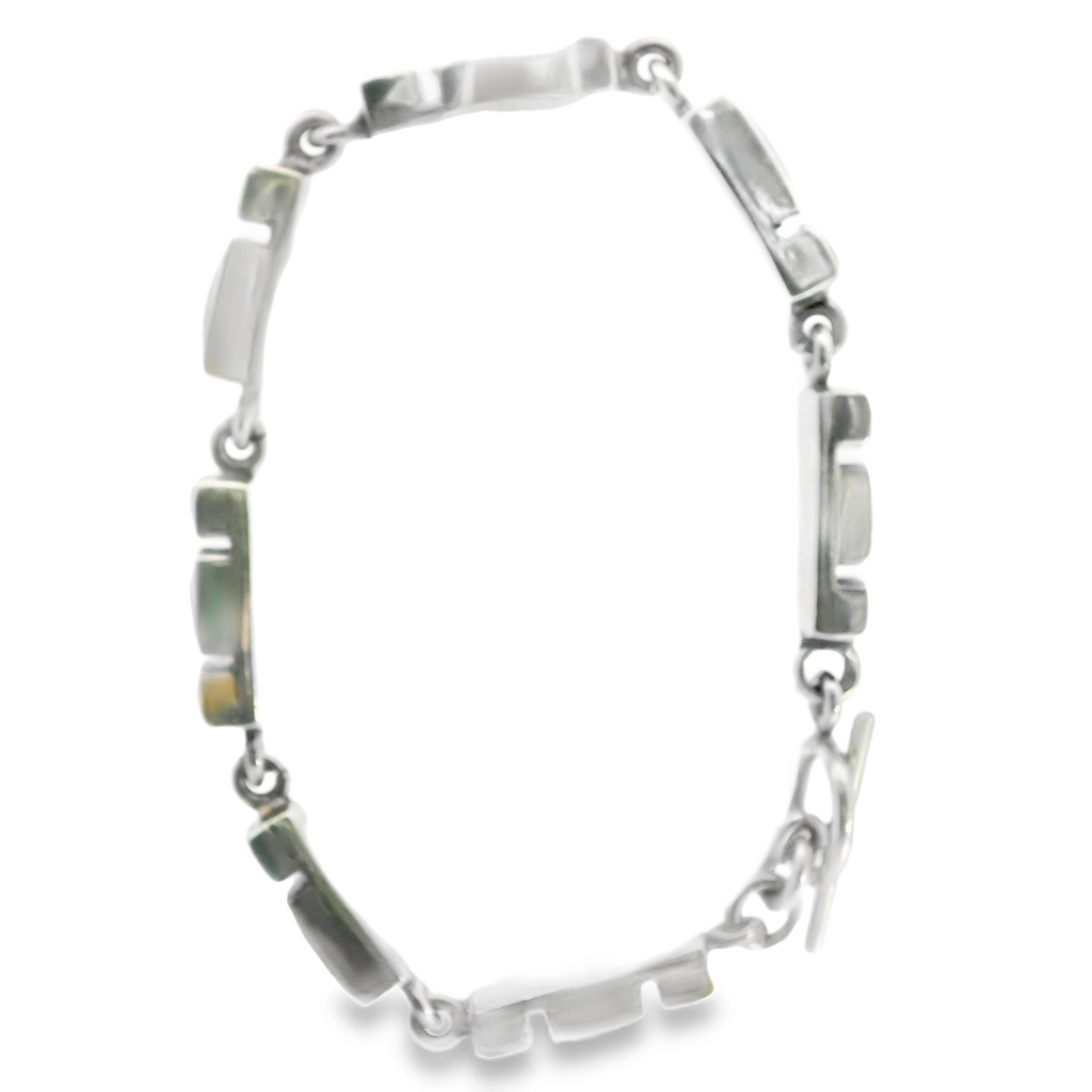 Sterling Silver Lapis Bracelet