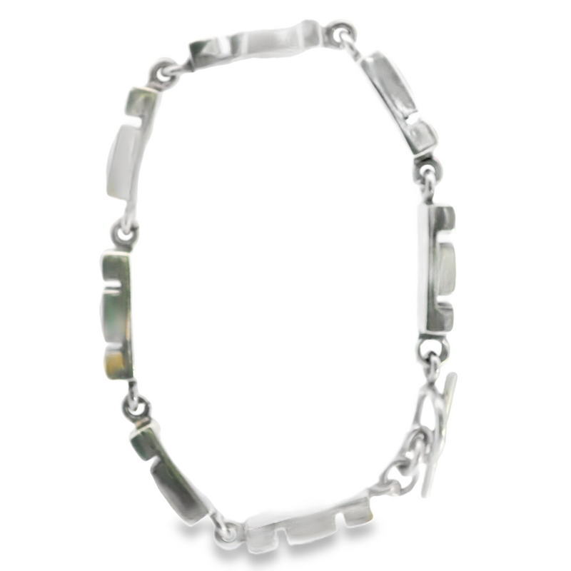 Sterling Silver Lapis Bracelet