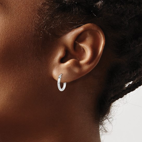 Sterling Silver Hoop Earrings