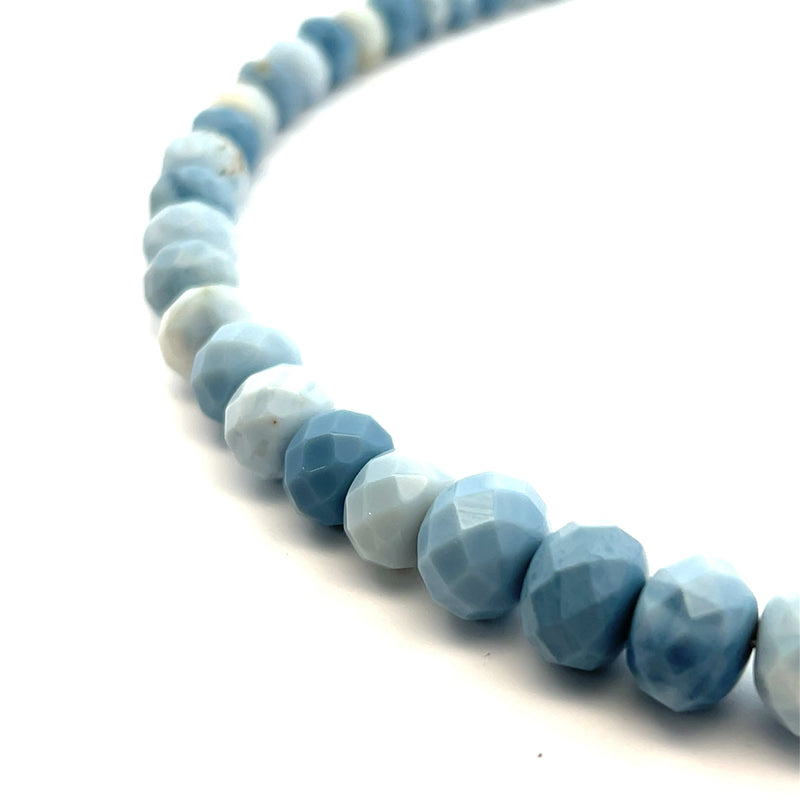 Jay King Graduated Blue Opal Gemstone Necklace