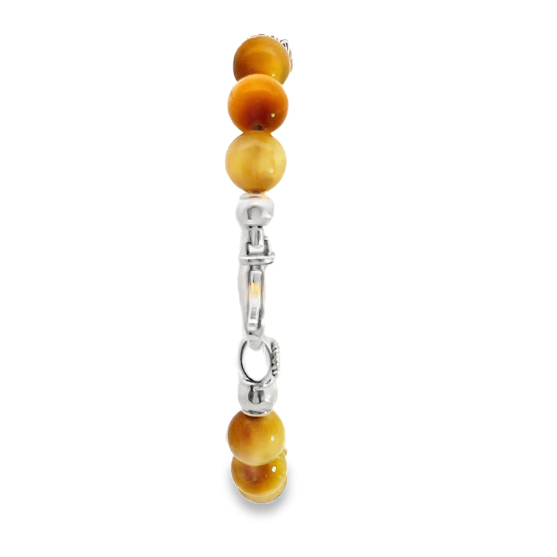 JAI by John Hardy Tiger Eye Bracelet 7.5"