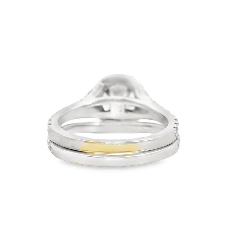 14K WG DIAMOND ENGAGEMENT SET
