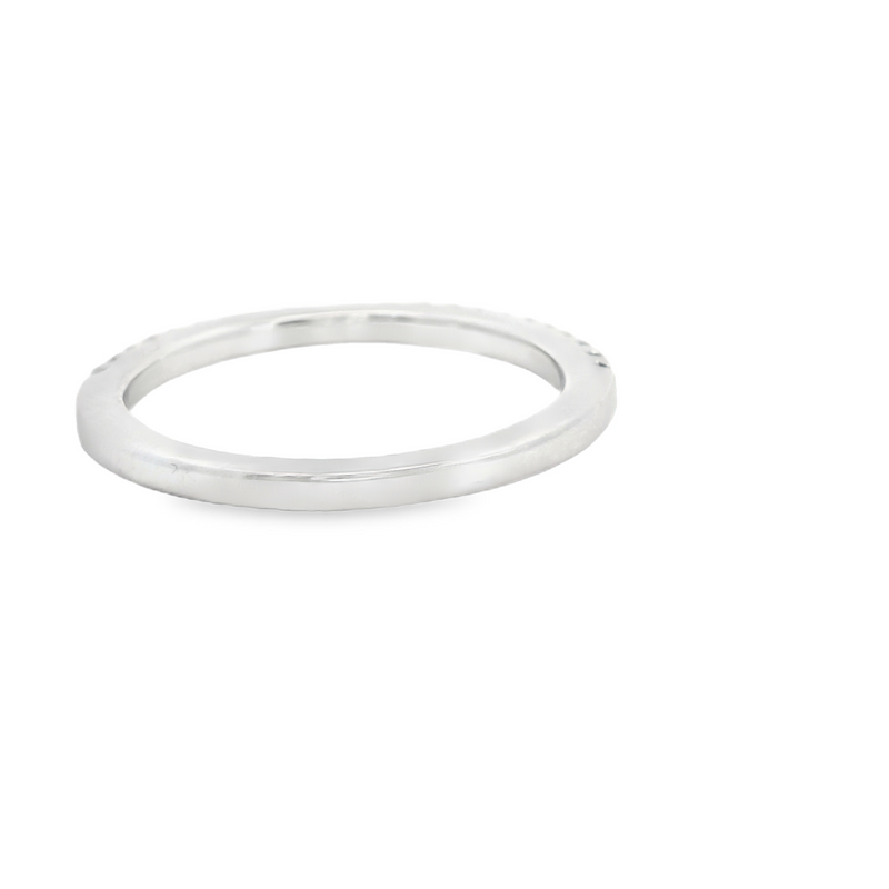14K WG Sapphire Stackable Band