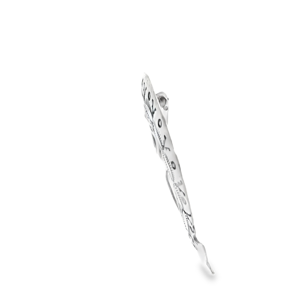 Sterling Silver Native American Lizard Pin