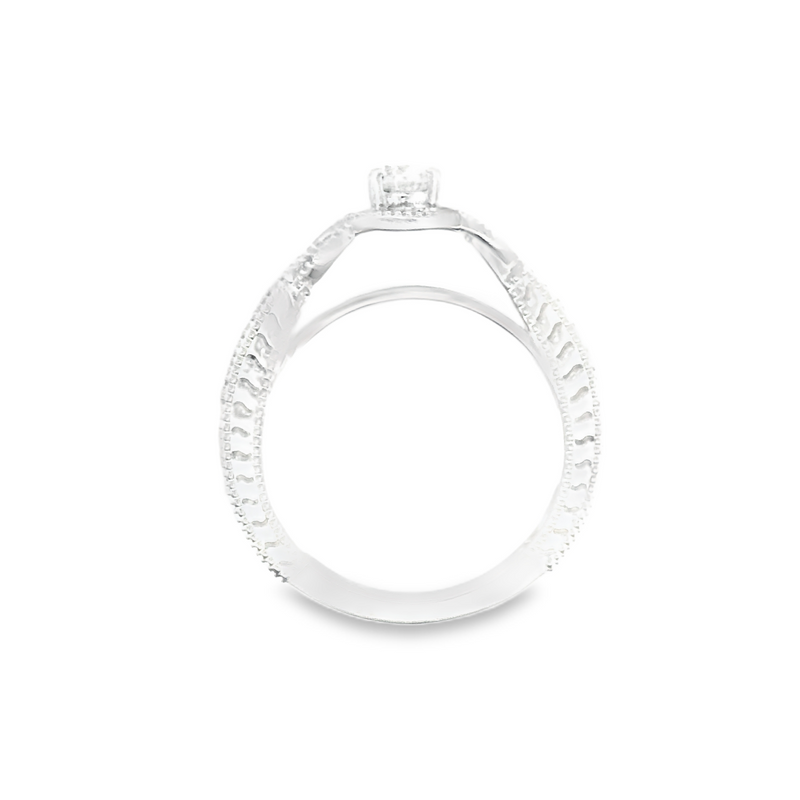 14K WG DIAMOND ENGAGEMENT RING