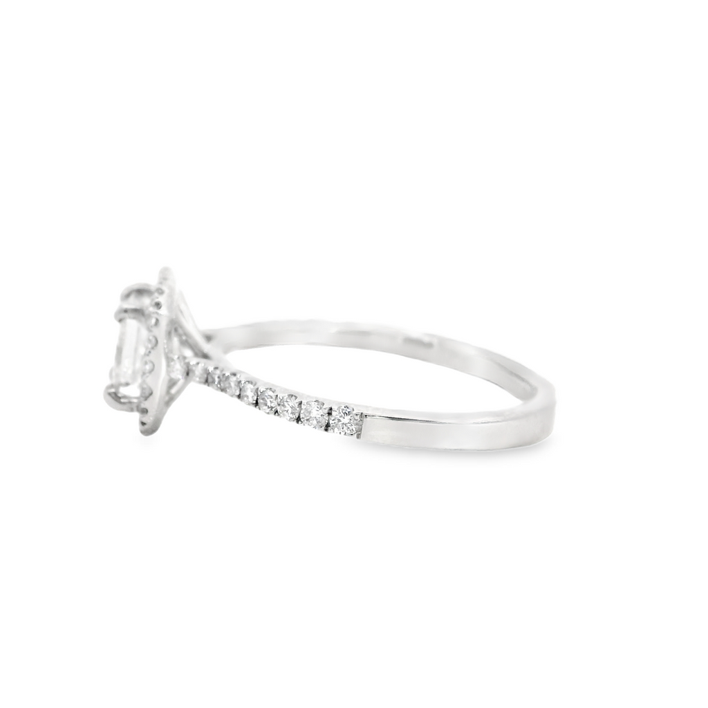 14K WG PRINCESS MOUNTING