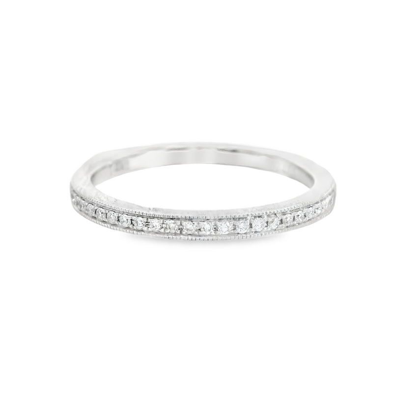 14K WG DIAMOND BAND
