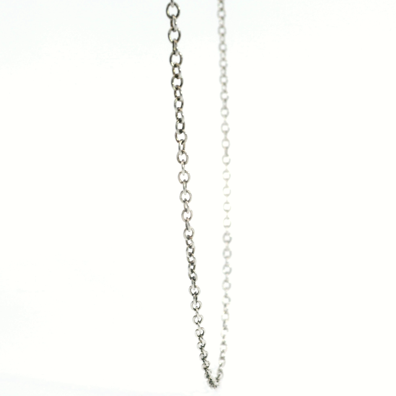 Sterling Silver Cable Chain 24"