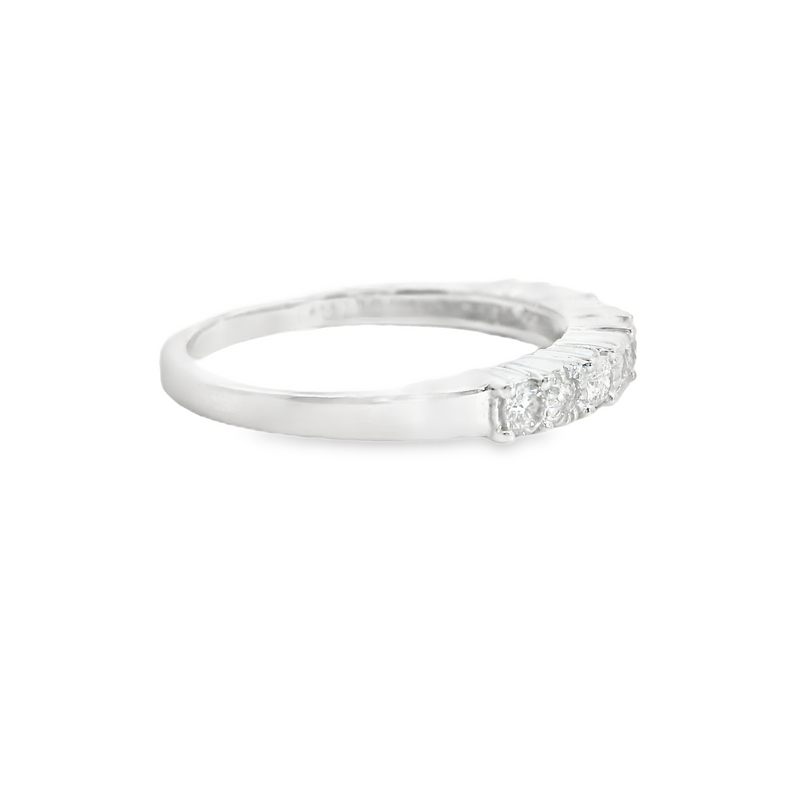 14K WG DIAMOND BAND