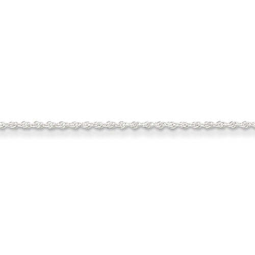 STERLING SILVER LOOSE ROPE CHAIN 16