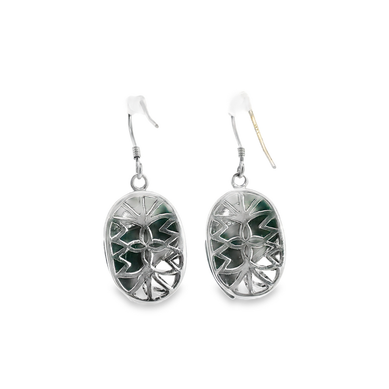 Sterling Silver Black Onyx Earrings