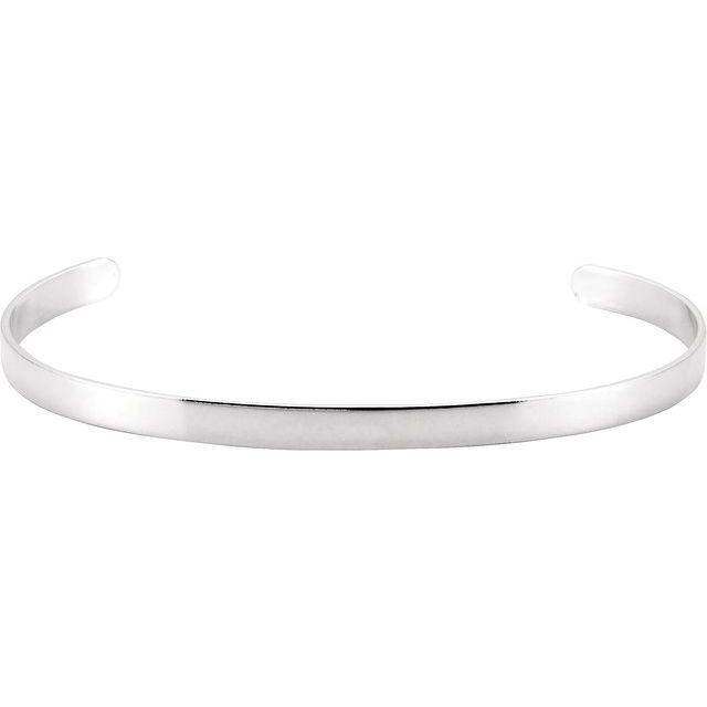 Sterling silver cuff bracelet