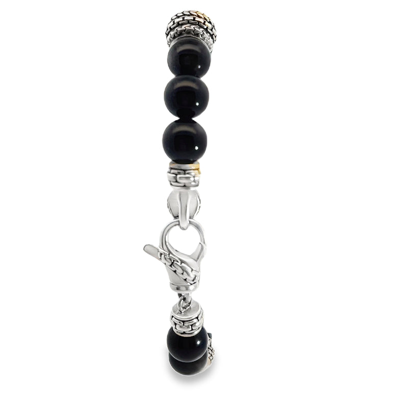 JAI by John Hardy Black Onyx Bracelet 7.5"