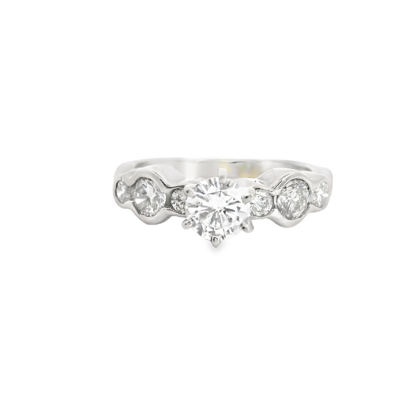 14K WG DIAMOND ENGAGEMENT RING
