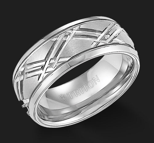 TUNGSTEN RING SIZE 8 9MM