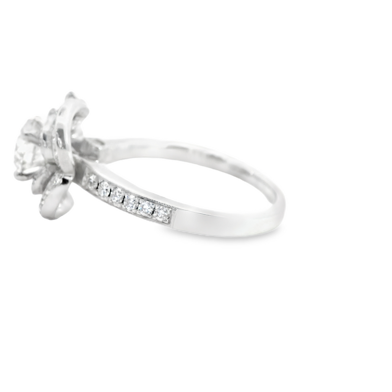 14K WG DIAMOND RING
