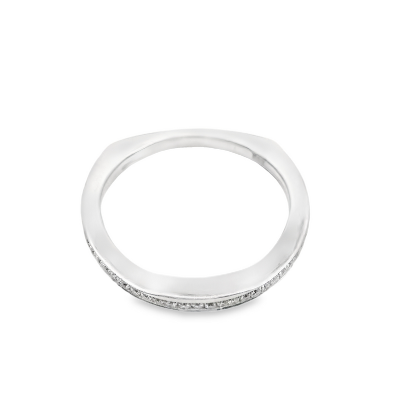 14K WG DIAMOND BAND