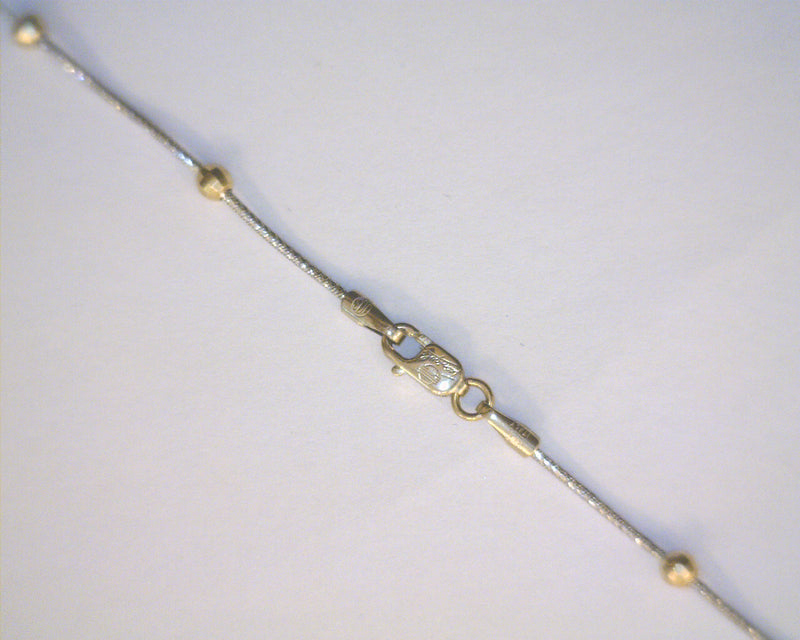 14K TT CHAIN 16
