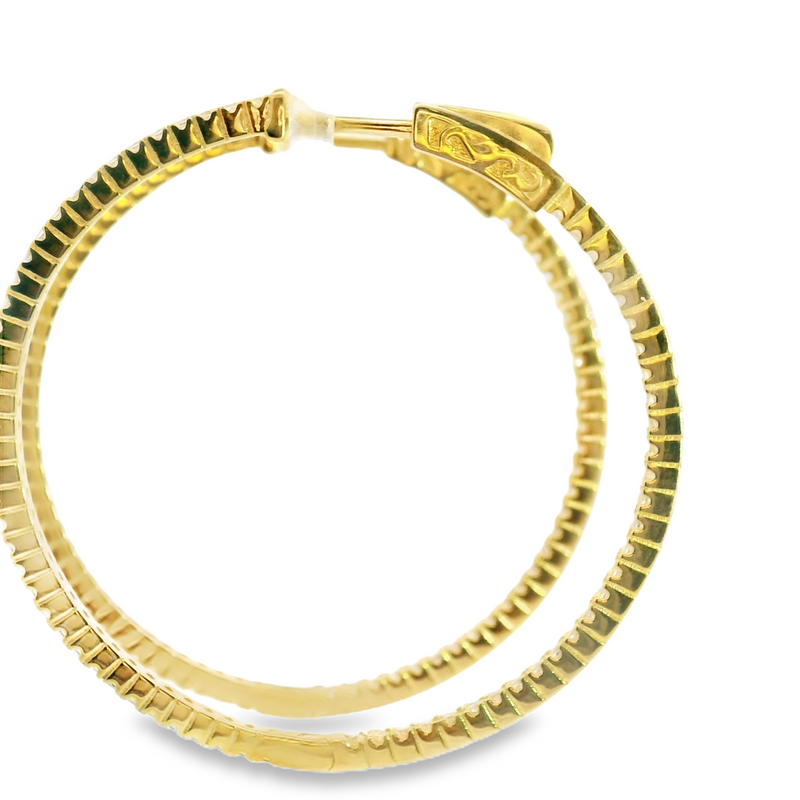 Gold Plated CZ Earrings