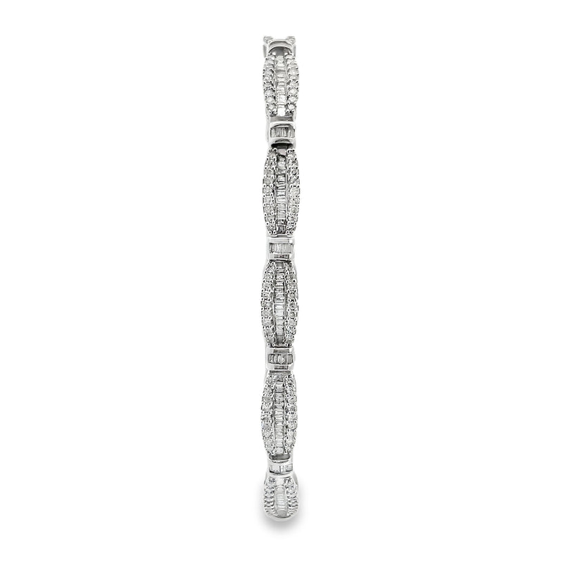 14K WG Diamond Tennis Bracelet
