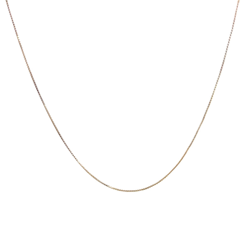 Sterling Silver 16" Box Chain