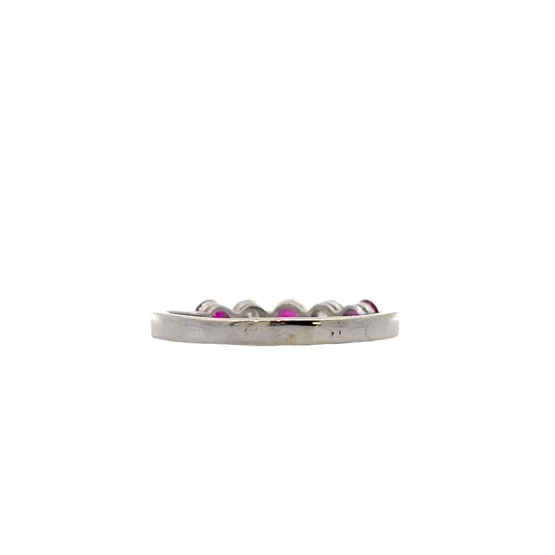 14K WG Ruby & Diamond Ring