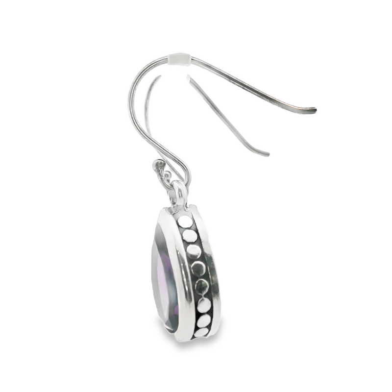 Sterling Silver Amethyst Earrings