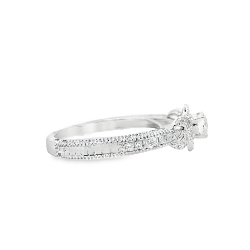 14K WG DIAMOND ENGAGEMENT RING