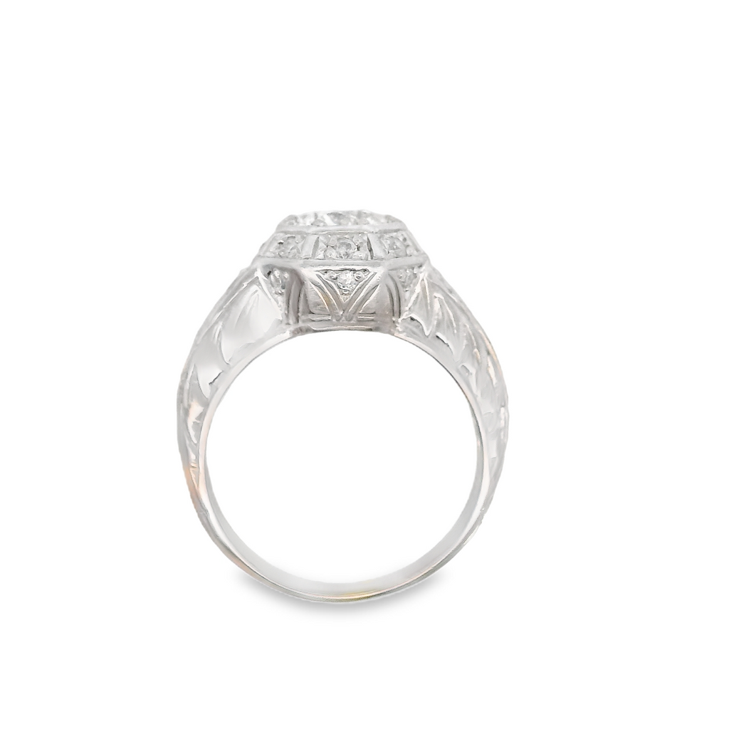 14K WG DIAMOND ENGAGEMENT RING
