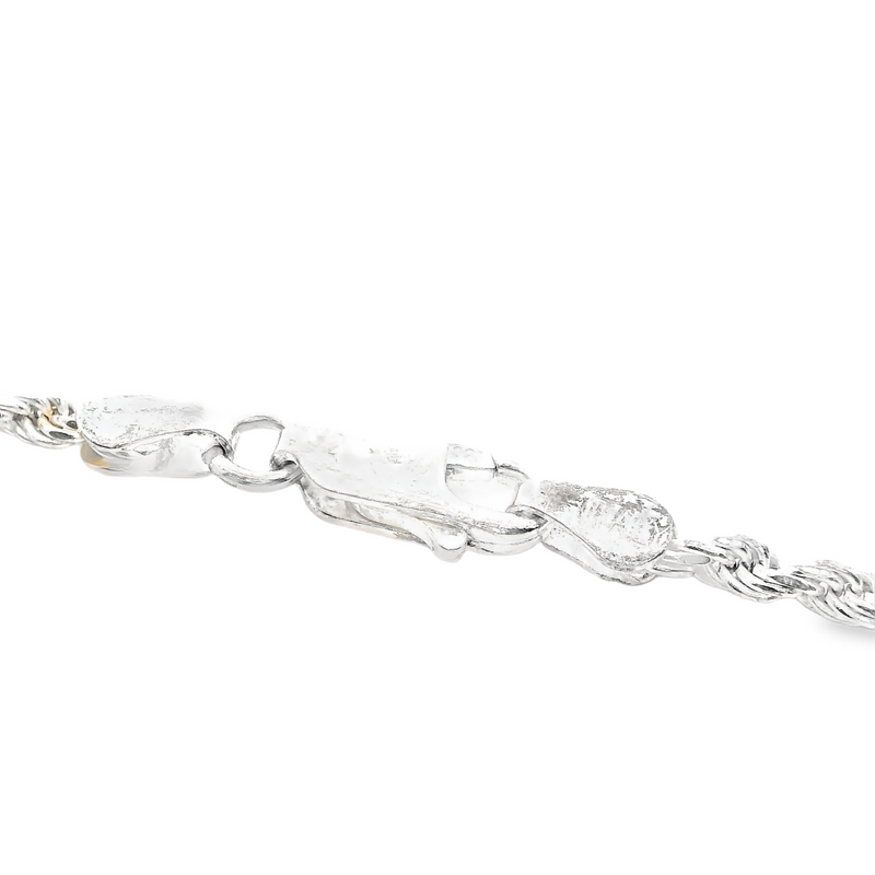 Sterling Silver 15" Rope Chain