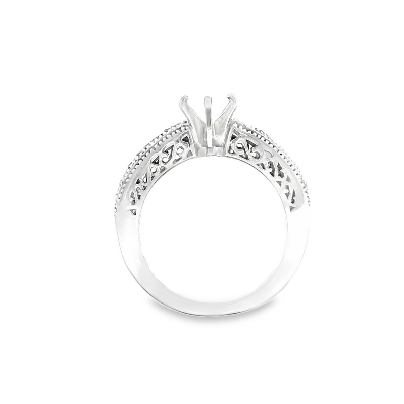 14K WG DIAMOND ENGAGEMENT RING