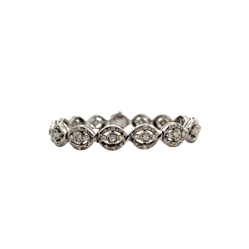 14K WG Diamond Tennis Bracelet