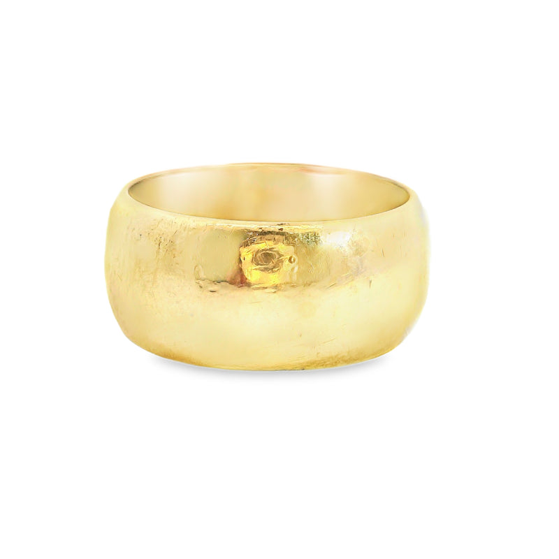 14K YG 10mm Band