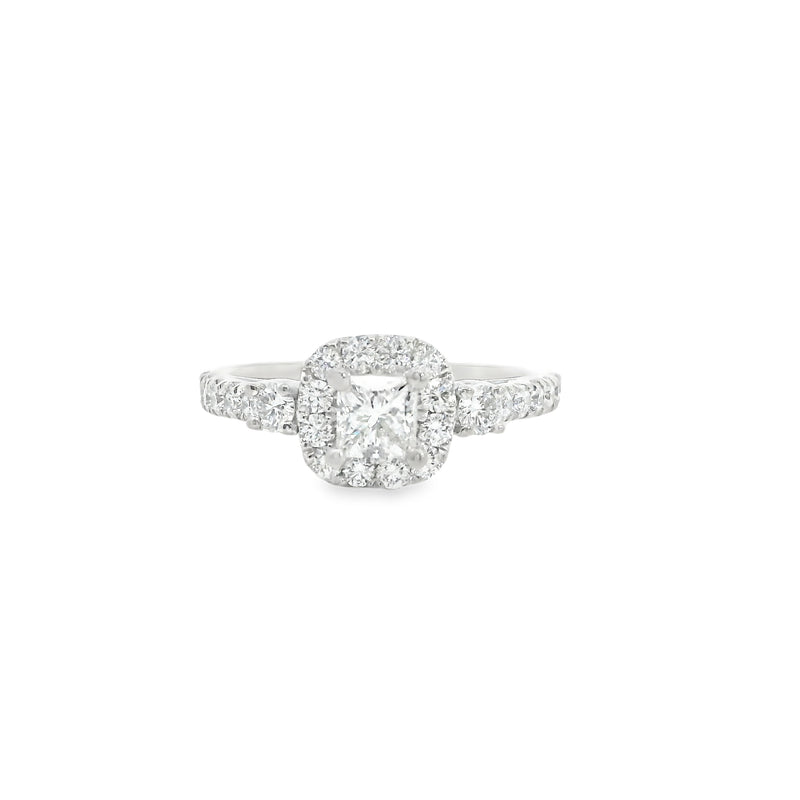 14K WG Diamond Ring Center