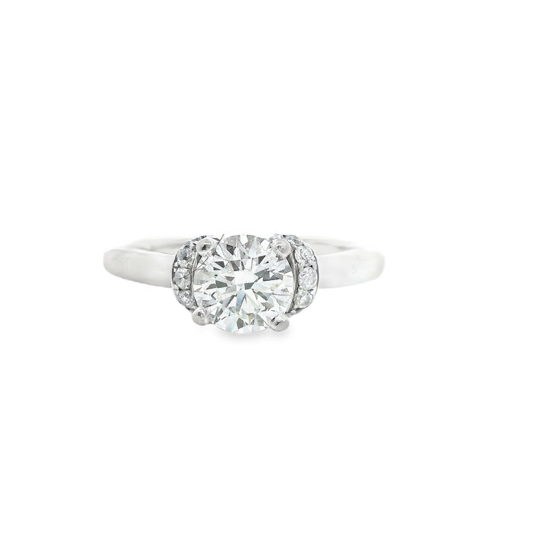 14K WG Diamond Sem Mount Ring Setting