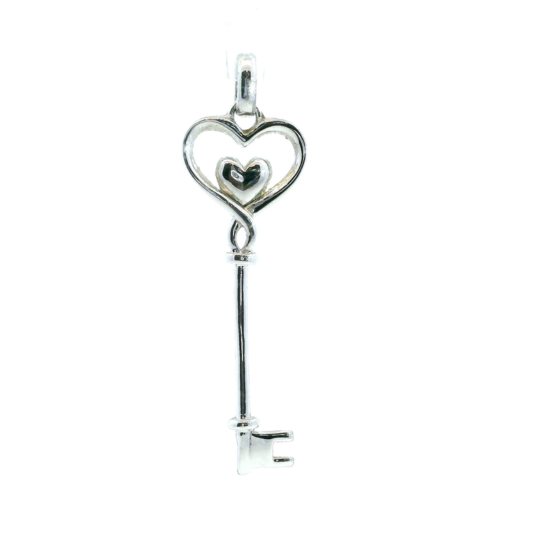 Sterling Silver Key Charm