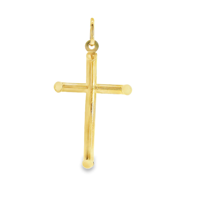 14K YG Cross
