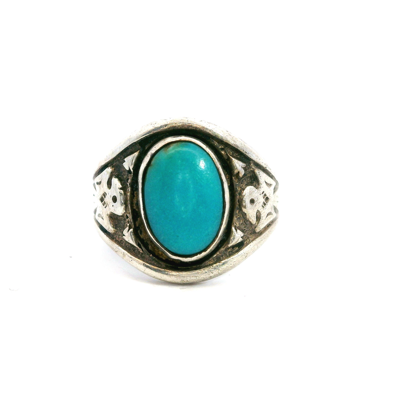 Sterling Silver Turquoise Ring