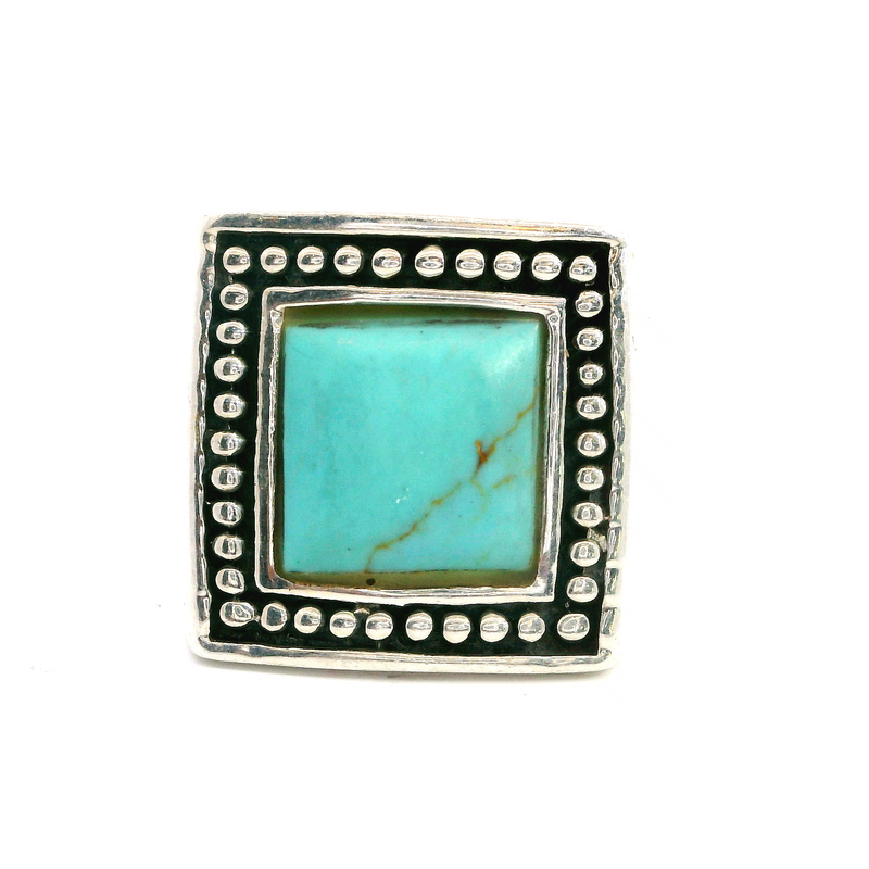 Sterling Silver Turquoise Ring