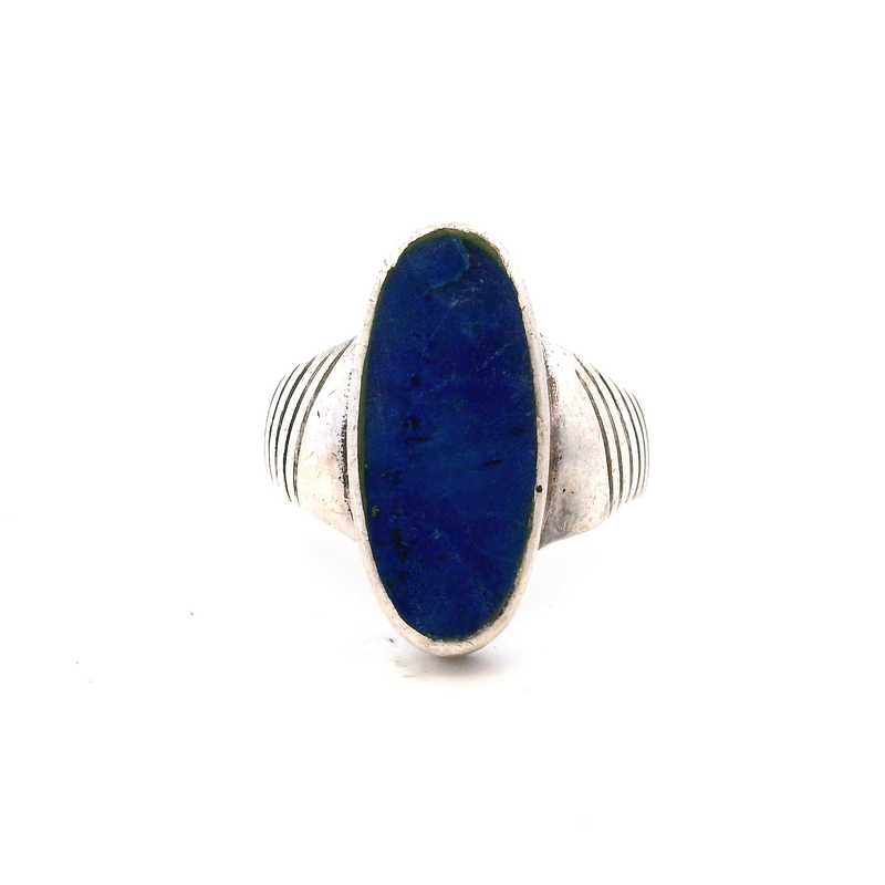Sterling Silver Lapis Ring