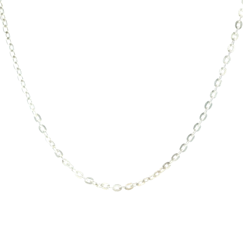 Sterling Silver Diamond Cut Rolo Chain