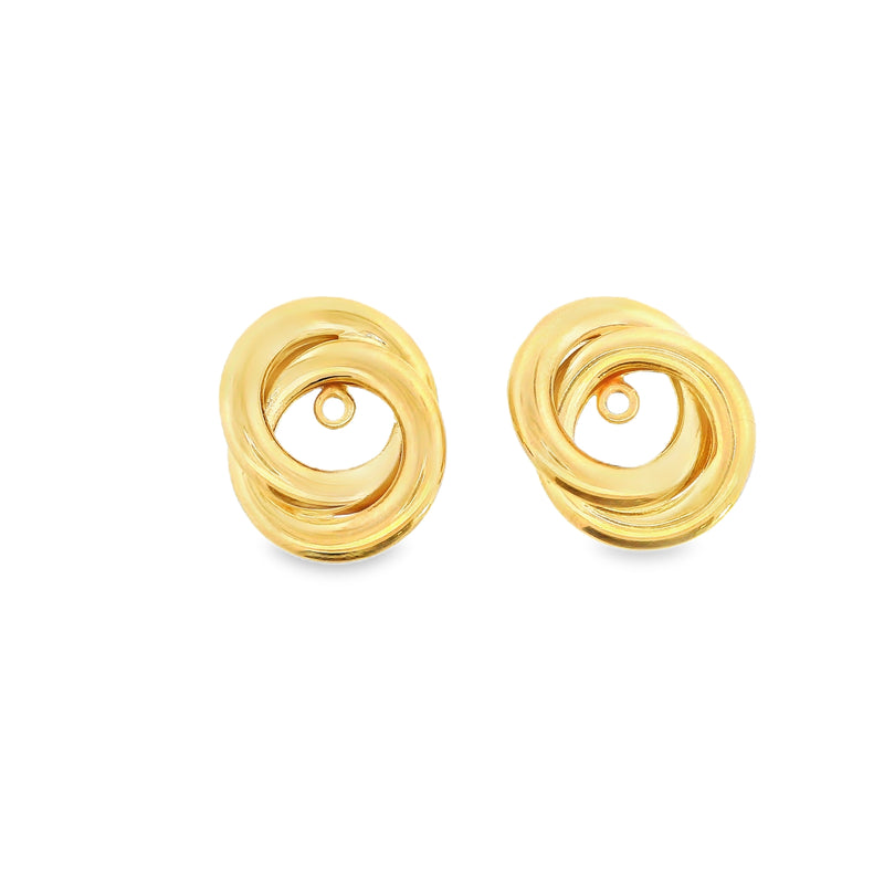 14K YG Earring Jackets