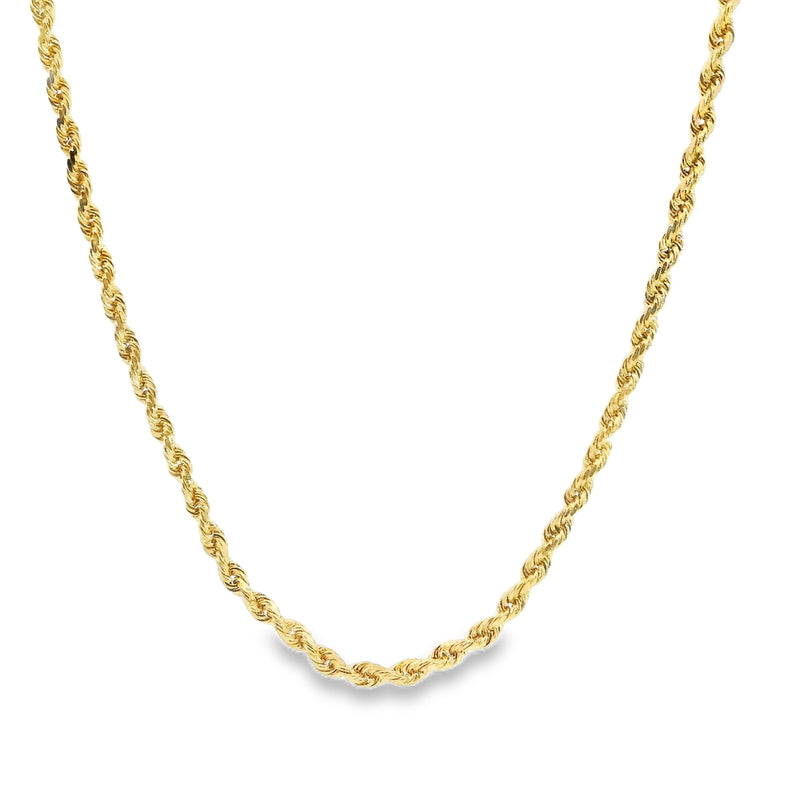 14K YG Rope Chain