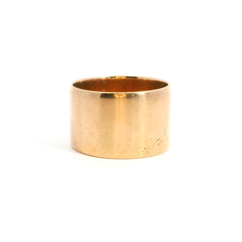 14K RG Wide Cigar Band