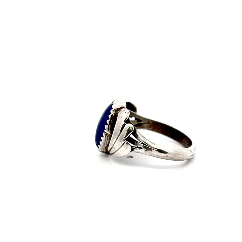 Sterling Silver Lapis Ring