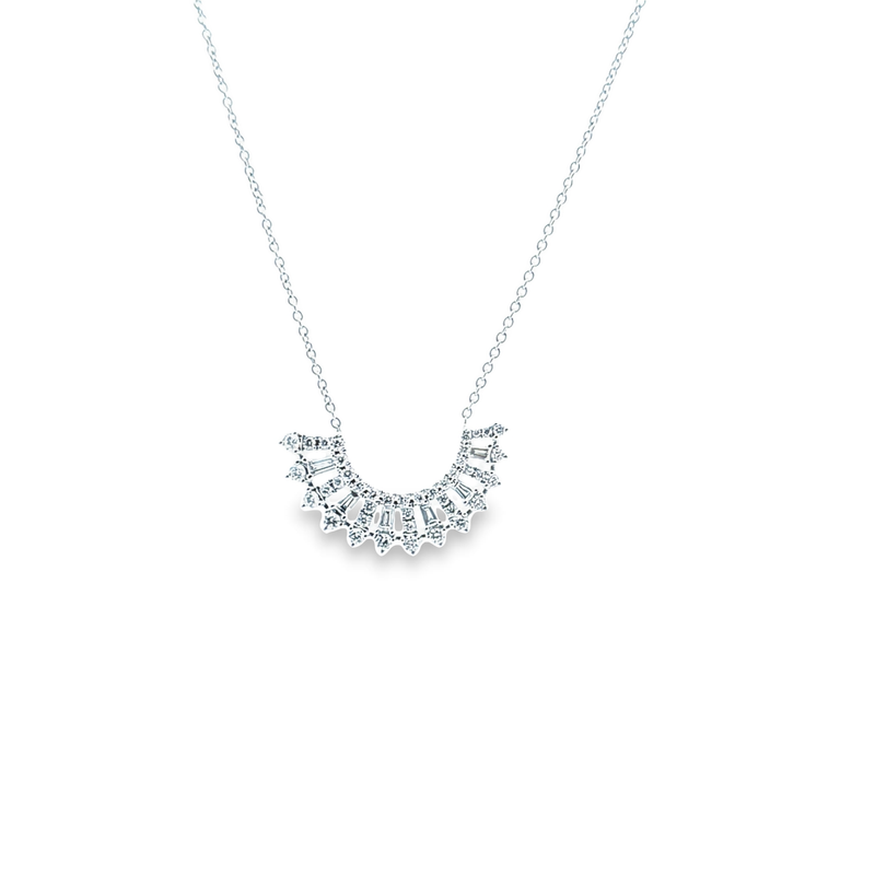 18K WG Diamond Necklace